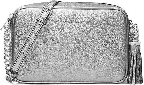 michael kors ginny silber|Michael Kors ginny crossbody bag.